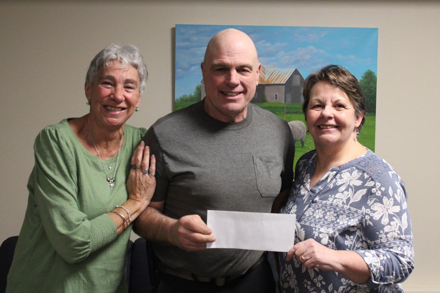 Alan & Nancy MacDonald donation to the Eastern Kings Health Foundation