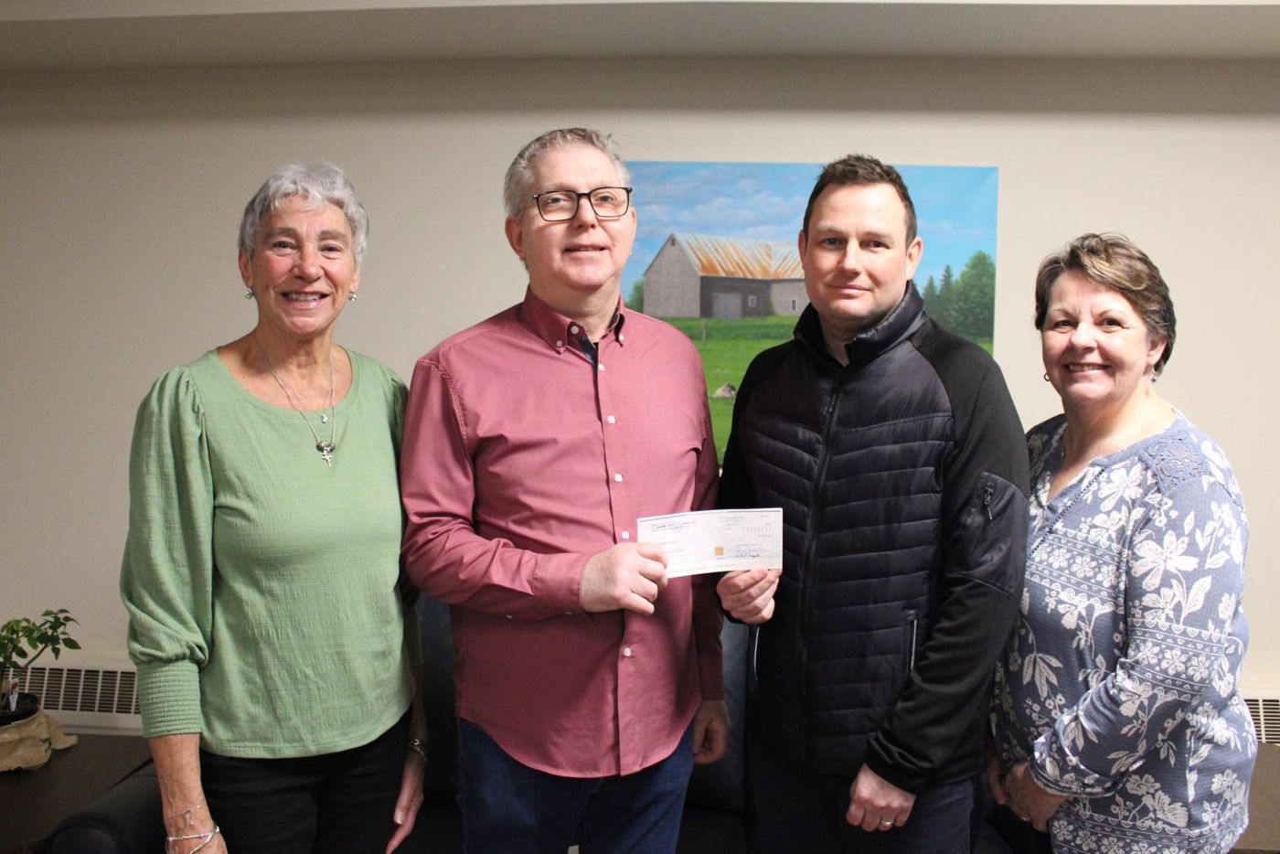 Souris Harbour Authority donation to the Eastern Kings Health Foundation