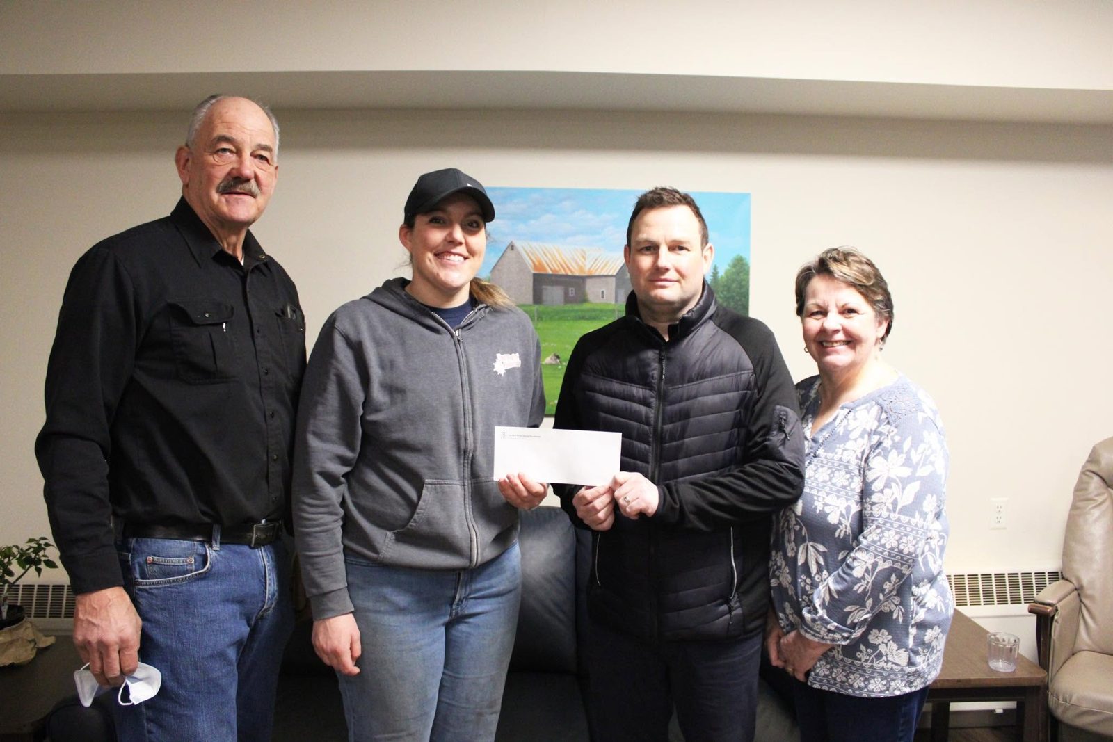 RA Rose & Sons Ltd. donation presentation to the Eastern Kings Health Foundation